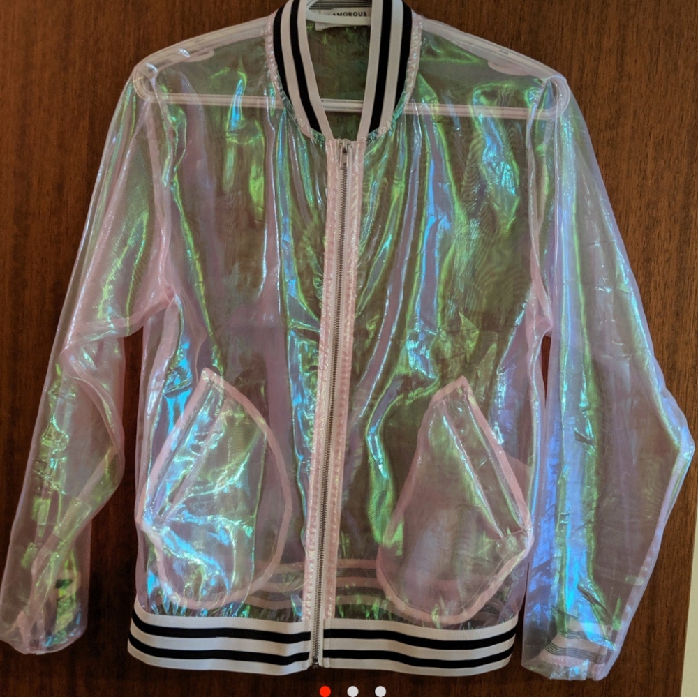 Rainbow Transparent Jacket
